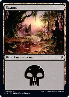 Swamp - Throne of Eldraine