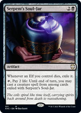 Serpent's Soul-Jar - Kaldheim Commander