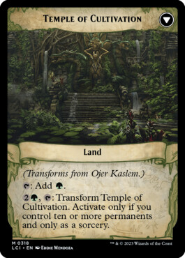 Temple of Cultivation - The Lost Caverns of Ixalan