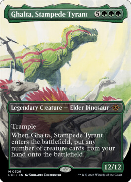 Ghalta, Stampede Tyrant - The Lost Caverns of Ixalan