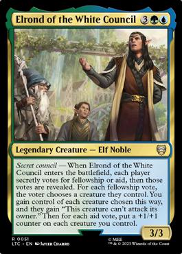 Elrond of the White Council - The Lord of the Rings: Tales of Middle Earth Commander