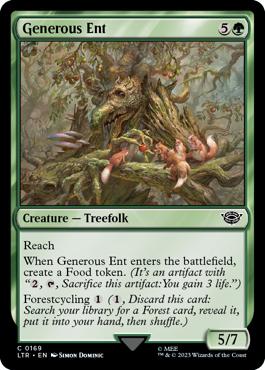 Generous Ent - The Lord of the Rings: Tales of Middle Earth