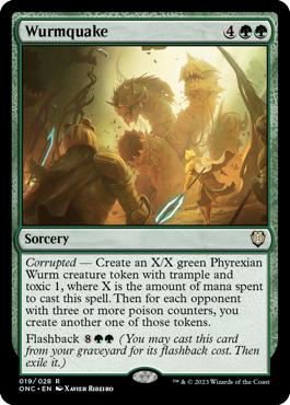 Wurmquake - Phyrexia: All Will Be One Commander