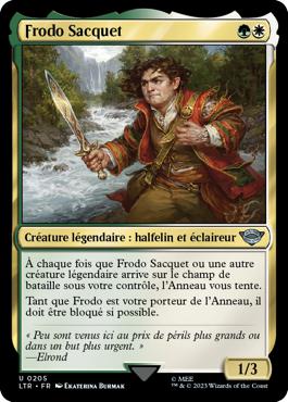 Frodo Sacquet - Le Seigneur des Anneaux : chroniques de la Terre du Milieu