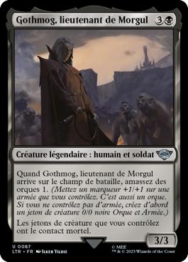 Gothmog, lieutenant de Morgul - Le Seigneur des Anneaux : chroniques de la Terre du Milieu