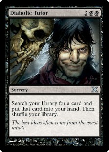 Diabolic Tutor - Tenth Edition