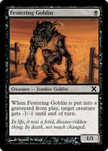 Festering Goblin - Tenth Edition