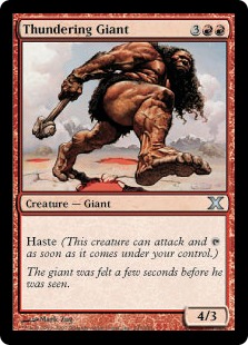 Thundering Giant - Tenth Edition