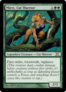 Mirri, Cat Warrior - Tenth Edition