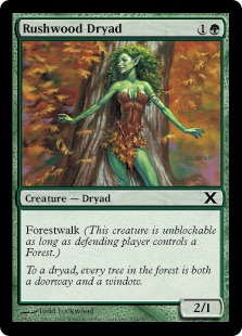 Rushwood Dryad - Tenth Edition