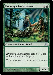 Yavimaya Enchantress - Tenth Edition