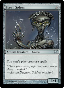 Steel Golem - Tenth Edition