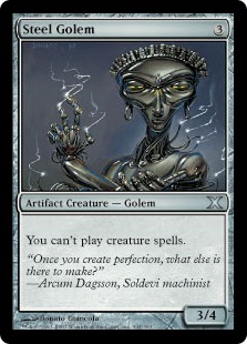 Steel Golem - Tenth Edition