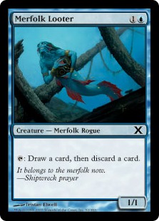 Merfolk Looter - Tenth Edition