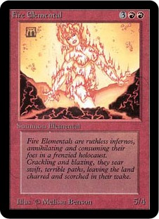 Fire Elemental - Limited Edition Alpha