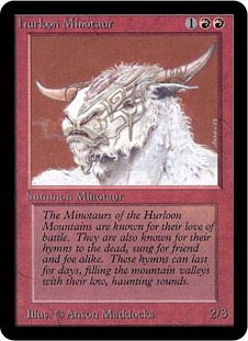 Hurloon Minotaur - Limited Edition Alpha