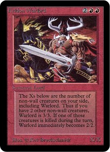 Keldon Warlord - Limited Edition Alpha