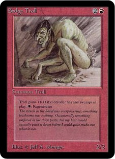 Sedge Troll - Limited Edition Alpha