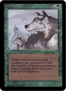 Aspect of Wolf - Limited Edition Alpha