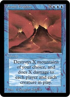 Volcanic Eruption - Limited Edition Alpha