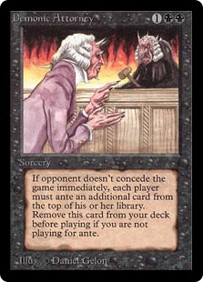 Demonic Attorney - Limited Edition Beta