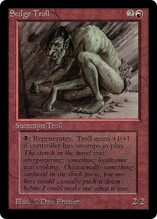 Sedge Troll - Limited Edition Beta