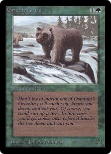 Grizzly Bears - Limited Edition Beta