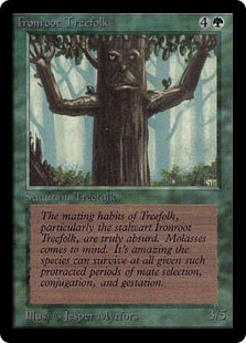 Ironroot Treefolk - Limited Edition Beta