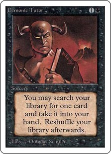 Demonic Tutor - Unlimited Edition