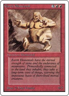 Earth Elemental - Unlimited Edition