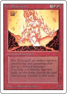 Fire Elemental - Unlimited Edition