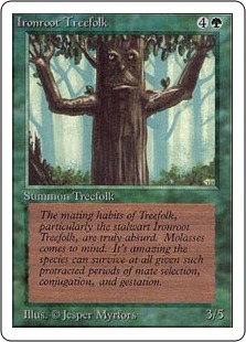 Ironroot Treefolk - Unlimited Edition