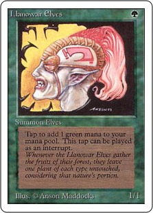 Llanowar Elves - Unlimited Edition