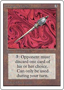Disrupting Scepter - Unlimited Edition