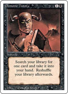 Demonic Tutor - Revised Edition