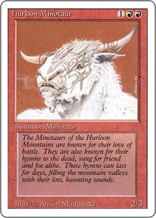 Hurloon Minotaur - Revised Edition