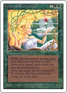 Verduran Enchantress - Revised Edition