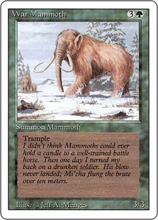 War Mammoth - Revised Edition