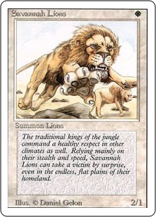 Savannah Lions - Revised Edition