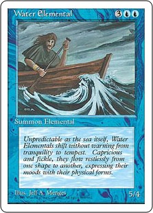 Water Elemental - Fourth Edition