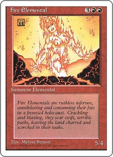 Fire Elemental - Fourth Edition