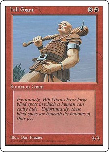 Hill Giant - Fourth Edition