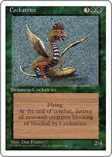 Cockatrice - Fourth Edition