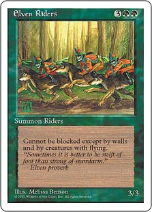 Elven Riders - Fourth Edition