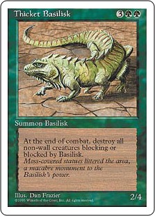 Thicket Basilisk - Fourth Edition