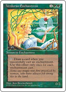 Verduran Enchantress - Fourth Edition