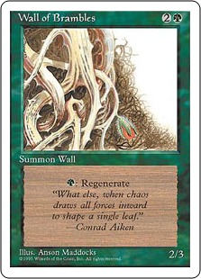 Wall of Brambles - Fourth Edition