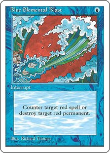 Blue Elemental Blast - Fourth Edition