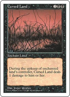 Cursed Land - Fifth Edition