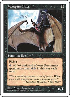 Vampire Bats - Fifth Edition